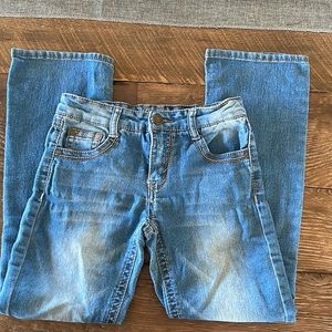 Wallflower flare stretch jeans